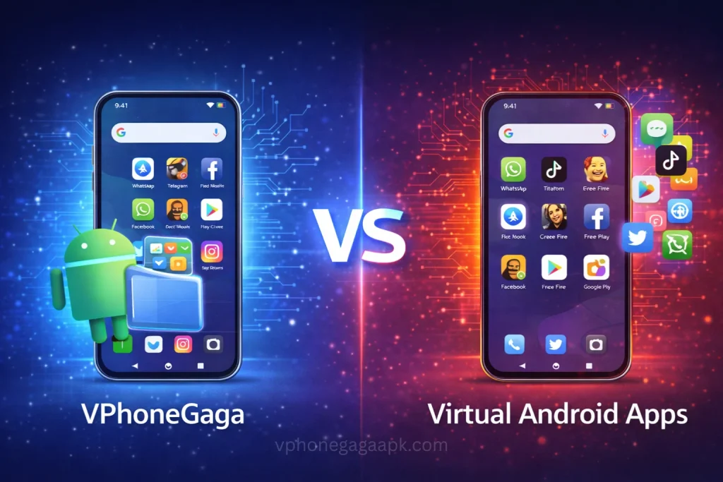 VPhoneGaga vs Virtual Android Apps 1 VPhoneGaga vs Virtual Android Apps – Which One is Better in 2026